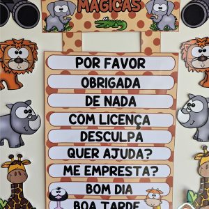 Palavrinhas mágicas: Safari
