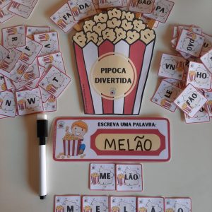 Pipoca divertida: formação de palavras