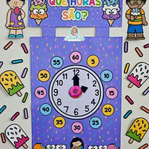 Que horas são? Doce aventura
