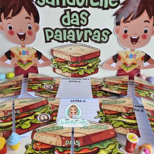 Sanduíche das palavras