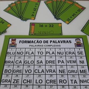 Sílabas numeradas: complexas