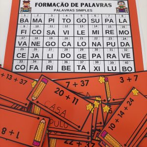 Sílabas numeradas: simples