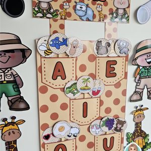 Vogais de parede: Safari