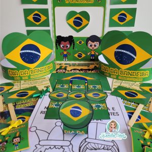 Kit dia da bandeira