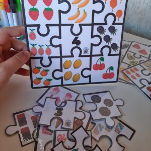 Quebra-cabeça quantidade