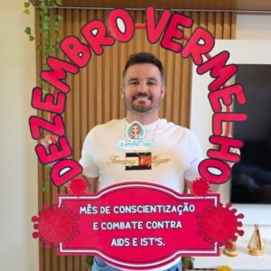 Bambolê para foto Dezembro Vermelho