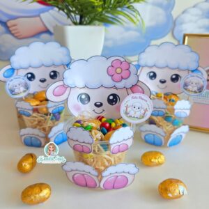 Copinho Ovelhinha de Páscoa Cristã