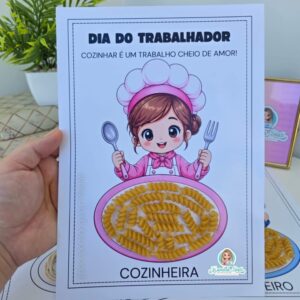 Atividade interativa Dia do Trabalhador: Cozinheiro(a)