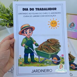 Atividade interativa Dia do Trabalhador: Jardineiro