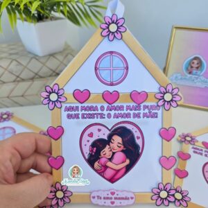 Casinha de Palitos – Dia das Mães