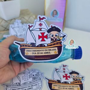 Garrafinha Sensorial – Descobrimento do Brasil