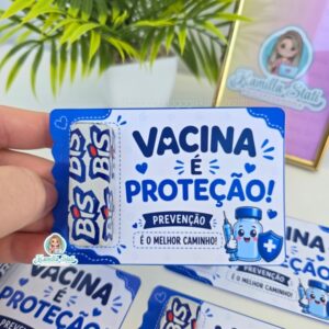 Cartãozinho Vacina é proteção